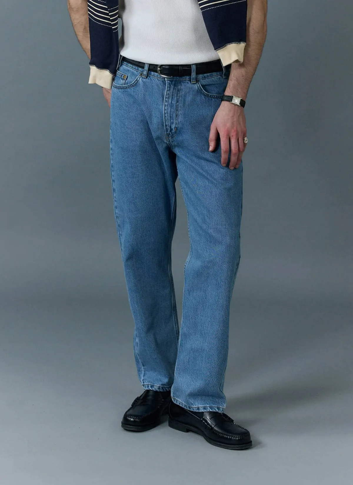 Straight fit jeans