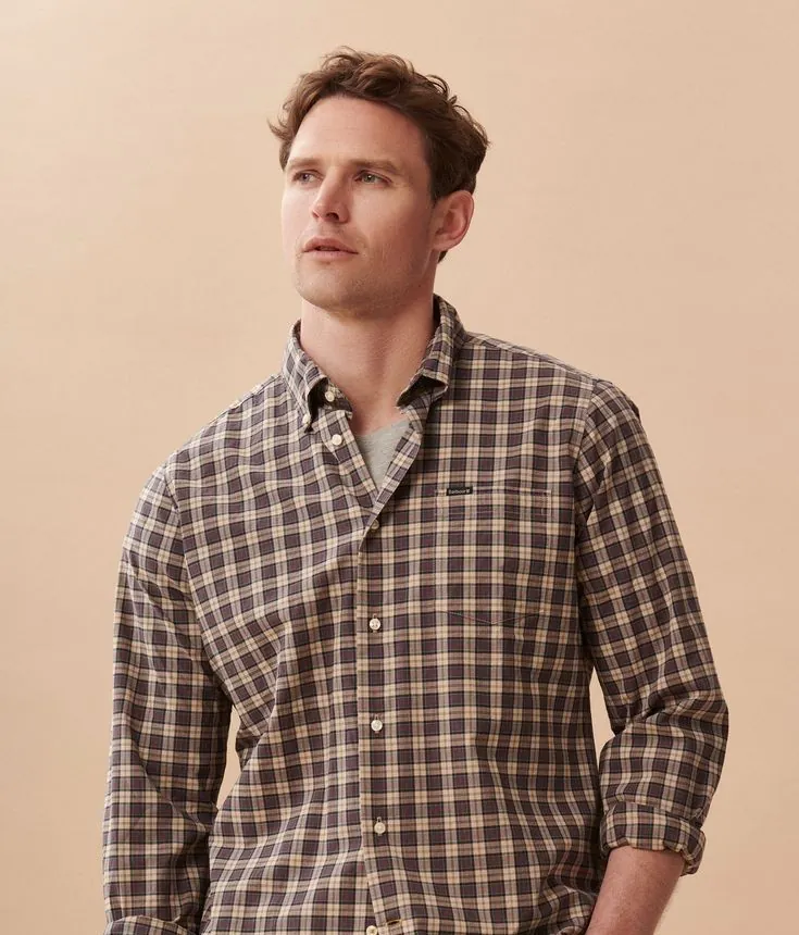 Checked casual shirt