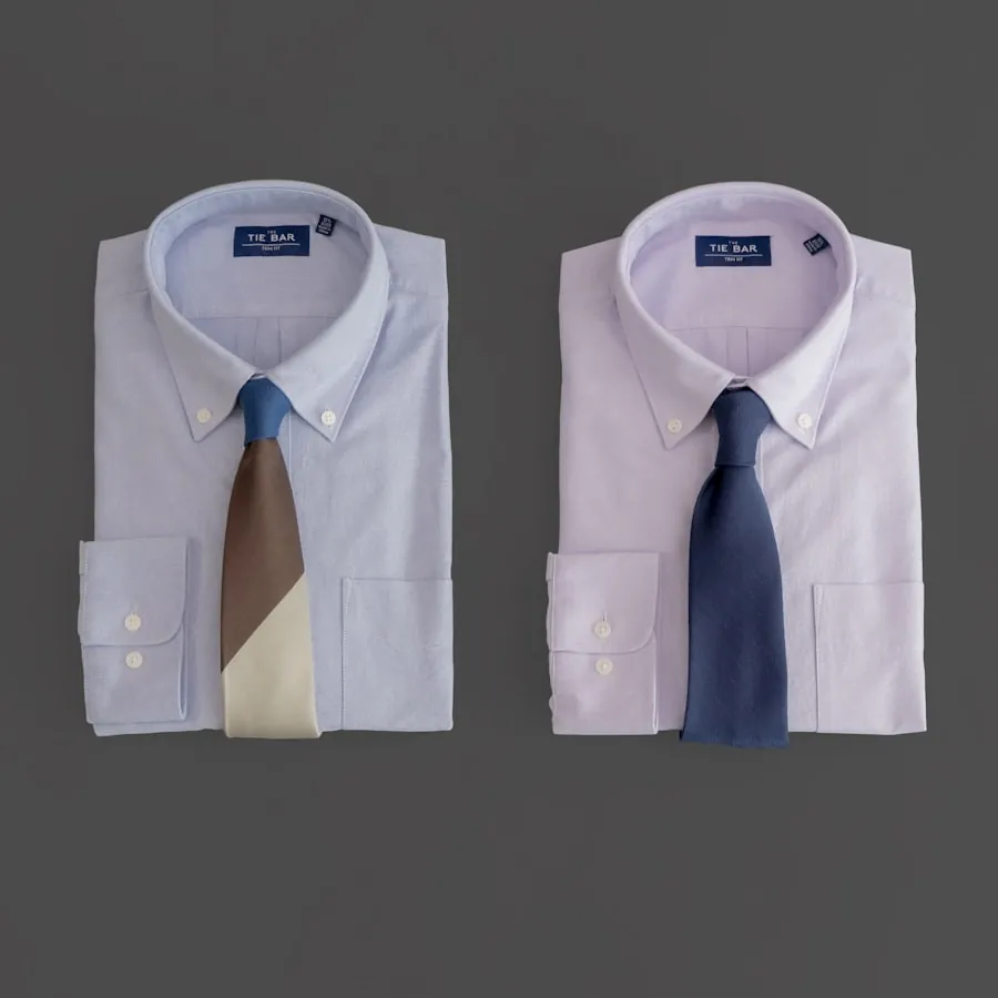 Solid color formal shirt