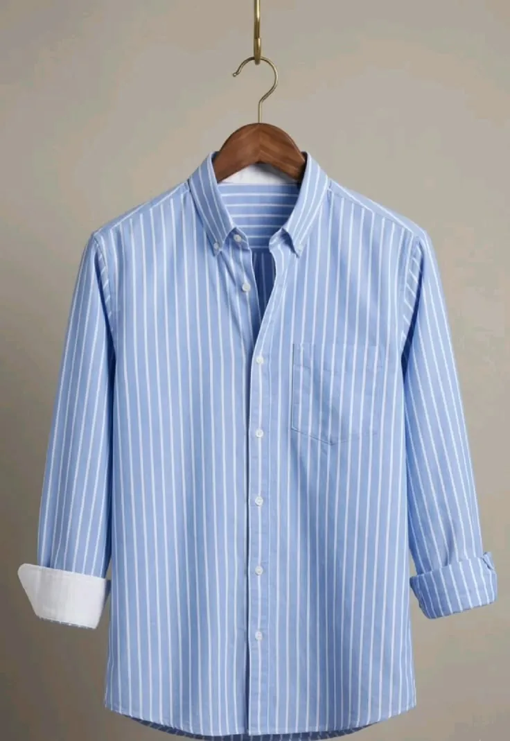 Striped formal shirt